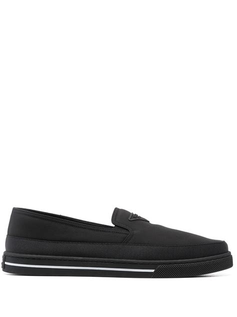 prada slip on sneakers women|prada denim sneakers.